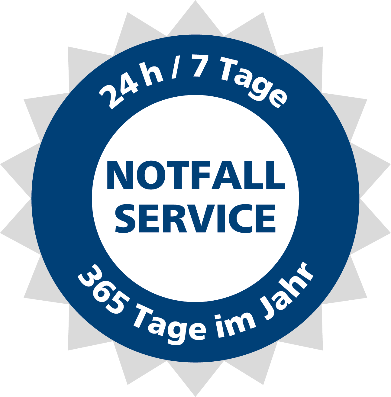 24/7 Notfall Service